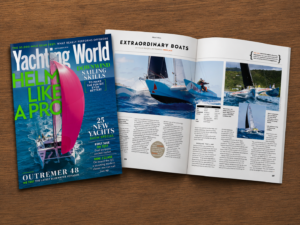 Triple Jack featured in the September issue of Yachting World.